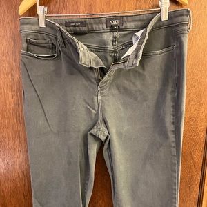 Slim NYDJ grey soft jeans. Size 14